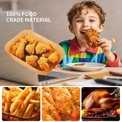 Air Fryer Parchment Paper Liners - Ninja Compatible