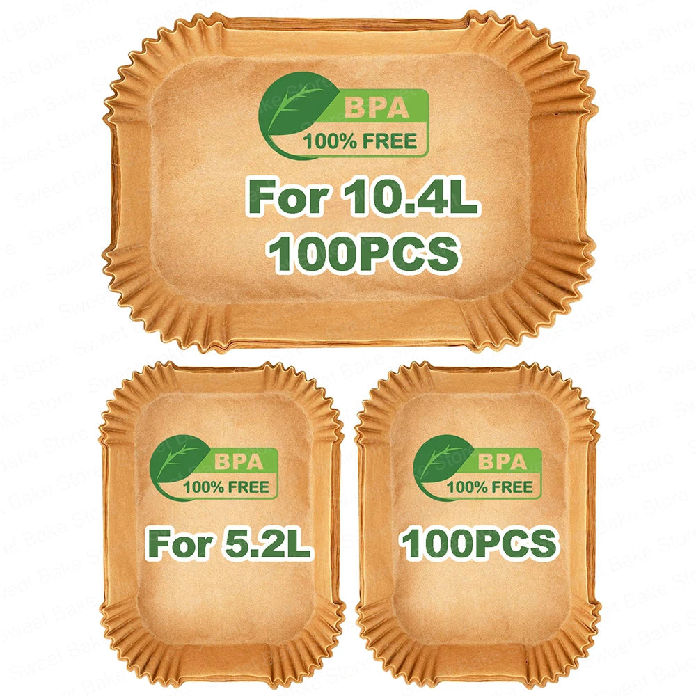 Air Fryer Parchment Paper Liners - Ninja Compatible